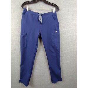 Figs Womens Pants Small Dark Blue Drawstring Scrub Nursing Technical CNA‎ Dental
